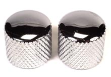 Dome Guitar Knobs, Chrome