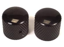 Dome Guitar Knobs, Black