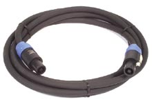 10' 16-gauge Speakon® to Speakon® Jumper Cable