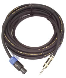 50 Ft. 12-gauge Neutrik® To 1/4 Inch Cable