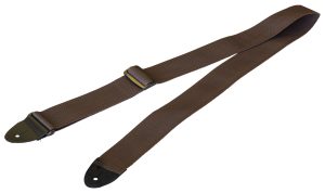 Nylon 2" Guitar Strap - Brown