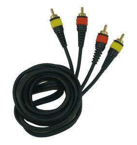 PV 3M Dual Cable, RCA Male to RCA Male