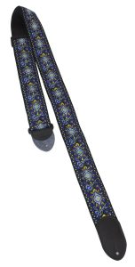 Jacquard 2" Guitar Strap - Blue