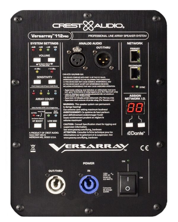 Crest Audio Versarray Pro 112