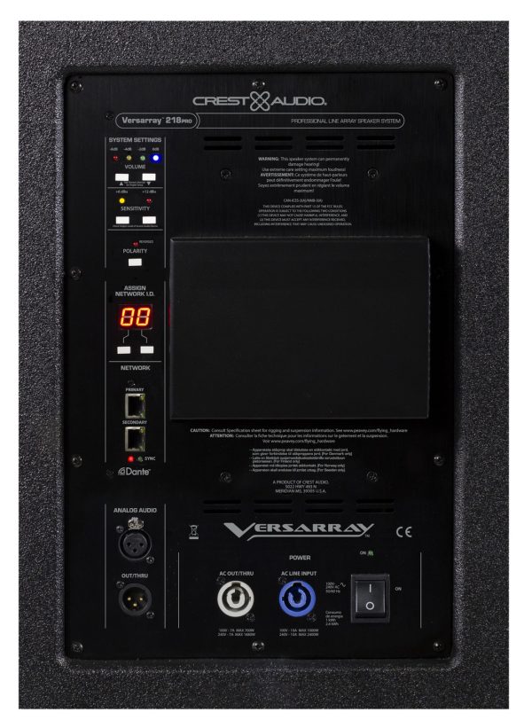 Crest Audio Versarray Pro 218