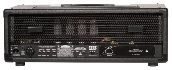 6505 1992 Original Guitar Amp Back View including inputs, outputs, and power tubes