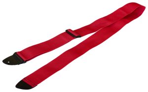 Nylon 2" Guitar Strap - Red