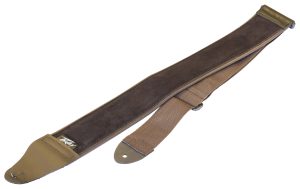 Suede 3" Guitar Strap - Brown