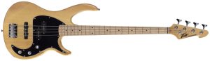 Milestone® 4 Natural 4 String Bass Guitar